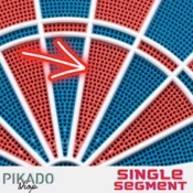 Segment za pikado tarčo GRANBOARD Single - Triangle 2 kom