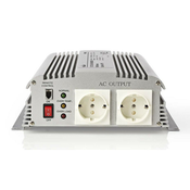 Inverter Nedis PIMS170012, 12 VDC, 1700 W, srebrn