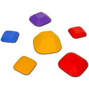 Homestar Set za ravnotežje kamnov 6 kosov 215x215x4 cm večbarvno