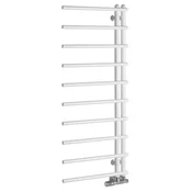 Kopalniški radiator JUSTINA 500x1246 mm, bela mat - Bela mat barva - 500x1246 mm - Sapho - JUSTINA - 24 - Jeklo - Oblika E - Oblika E - 500 - 1246 - 5.2 - 14