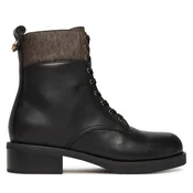 MICHAEL Michael Kors Gležnarji z vezalkami LYLE rjava/črna