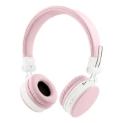 STREETZ BT200 Sklopive Bluetooth Slušalice, 3.5 mm utor, Roza