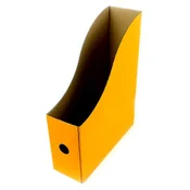 Držac dokumenata, papuce FORTUNA 80 mm, karton, sklopive, narancaste, 02.0014507