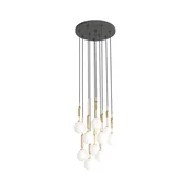 Open Design OR85365 - Lestenec na kablu ERO 10xG9/8W/230V zlati