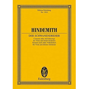 HINDEMITH:DER SCHWANENDREHER STUDY SCORE