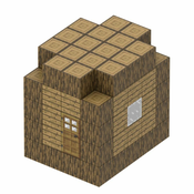 MagnetikCraft Hiša, 78 Kosov + 2 Figuri