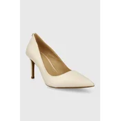 MICHAEL Michael Kors Čevlji z visoko peto Alina Flex Pump 40F2HNMP2L Écru