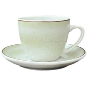 Evviva Set skodelica za črno kavo Rainbow 90ml / 6 kos / ledeno-zelena / porcelan, (5000199577)