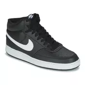 NIKE visoke superge Court Vision Mid Next Nature, črna