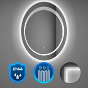 Ria 60 ogledalo z LED osvetlitvijo 60x80 cm