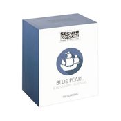 Secura – Blue Pearl teksturirani kondomi, 100 kom