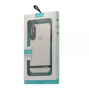 Maska Usams Q-plating case za iPhone X srebrna