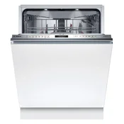 Bosch Ugradna mašina za pranje sudova SMV6ZCX25E, Serija 6, 14 kompleta, Bela