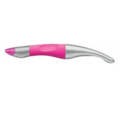 Rollerball olovka, 0,5 mm, za desnoruke, ružičasto tijelo, STABILO EASYoriginal Start, plava B-46846-5
