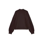 VERO MODA Pulover VMLeaf čokolada