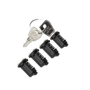 Set ključavnic Atera Strada/Genio 4 identical locks + 2 keys