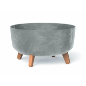 Prosperplast Cvetlični lonec GRACIA LOW 38 cm z učinkom betona