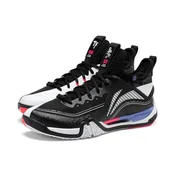 Li-Ning Muške patike Tiedi Feixing 2 Pro, Crno-bele