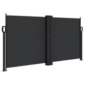 Bocna tenda na uvlacenje crna 120 x 1200 cm