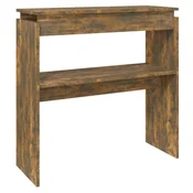 Vidaxl Konzolna mizica 80x30x80 cm iverna plošča
