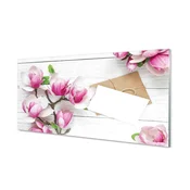 tulup.si Slika na akrilnem steklu Magnolia plošče 140x70 cm 4 obešalnika