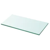 Ploca za police staklo prozirna 30 x 12 cm