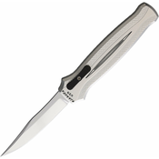 Piranha Knives Auto Rated-R OTF Silver