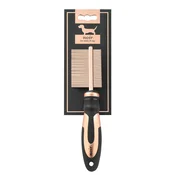 EBI NOIR Dvostrani cešalj za pse Detangling comb