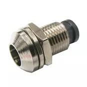 LED kucište 5mm metalni OUT metalik