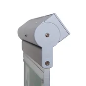 B-Safety Zasilna luč L-LUX Standard Eco stena/strop, samodejni test - bela RAL 9003, zelena - Plastika