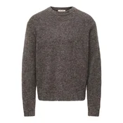 Only & Sons Pulover ONSHale pikčasto rjava