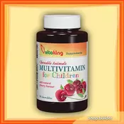 VITAKING vitamini za otroke Multivitamin for children, 90 žvečilk