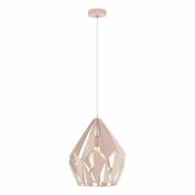 EGLO 49024 - Luster na sajli CARLTON-P 1xE27/60W/230V