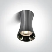 STROPNI REFLEKTOR GU10 TEMNO KROMIRAN DM12105K/DC