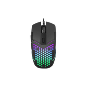 NATEC Fury Battler optical mouse 500-6400 DPI, maximum acceleration 12 G, RGB LED black ( NFU-1654 )