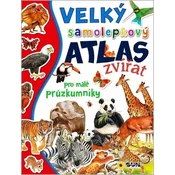 Velký samolepkový atlas zvířat