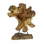 Autronic Rezbarenje lesa Woodcarving - abstract relief, on a pedestal (FK50)