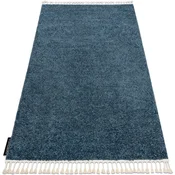 Rugsx Preproga BERBER 9000 modra Čopki berbery Maroški 120x170 cm Modra