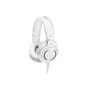 slušalice studijske Audio-technica ATH-M50x, bela 9162