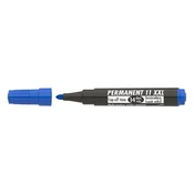 Permanentni marker, 1-3 mm, stožčasta konica, ICO Permanent 11 XXL, moder