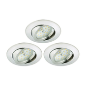 Briloner 8317-039-komplet 3x LED kupatilsko svetlo sa prigušiva funkcijom LED/5,5W/230V IP23