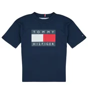 Tommy Hilfiger Majica KB0KB10340 Mornarsko modra Regular Fit