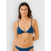 Rip Curl Luxe Surf Fixed Tri Bikini Top dark navy