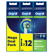 Oral-B nadomestne krtacke Cross Action v CleanMaximiser pakiranju 12 kosov