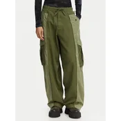 G-Star Raw Kargo hlače D29010-E519 Temno zelena Straight Fit