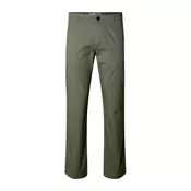SELECTED HOMME Chino hlače SLHSTRAIGHT196-DAN  zelena
