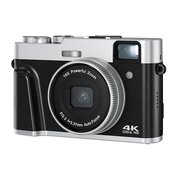 INF Digitalni fotoaparat 4K/48MP/16X zoom/samodejno ostrenje/iskalo/zaščita pred tresljaji Black, (21266066)