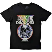 Imagine Dragons Skull Black M Majica