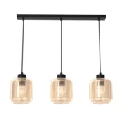 Luster na sajli SOMBRA 3xE27/60W/230V bež