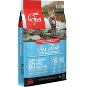 Orijen ORIJEN Six Fish Cat - Suha hrana za odrasle mačke, 5,4 kg